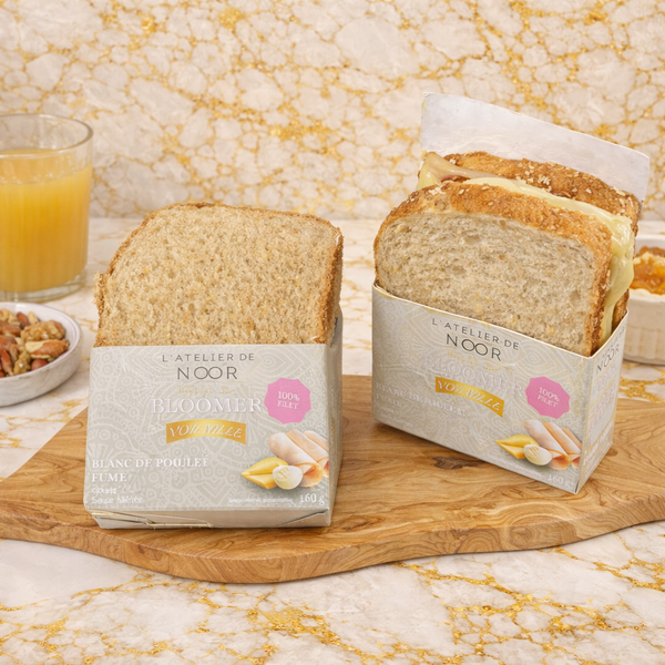L'Atelier de Noor - Sandwich Bloomer Poulet Fumé (160g)