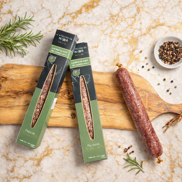 L'Atelier de Noor - Saucisson de Boeuf ANGUS en Bâtonnet (175g)
